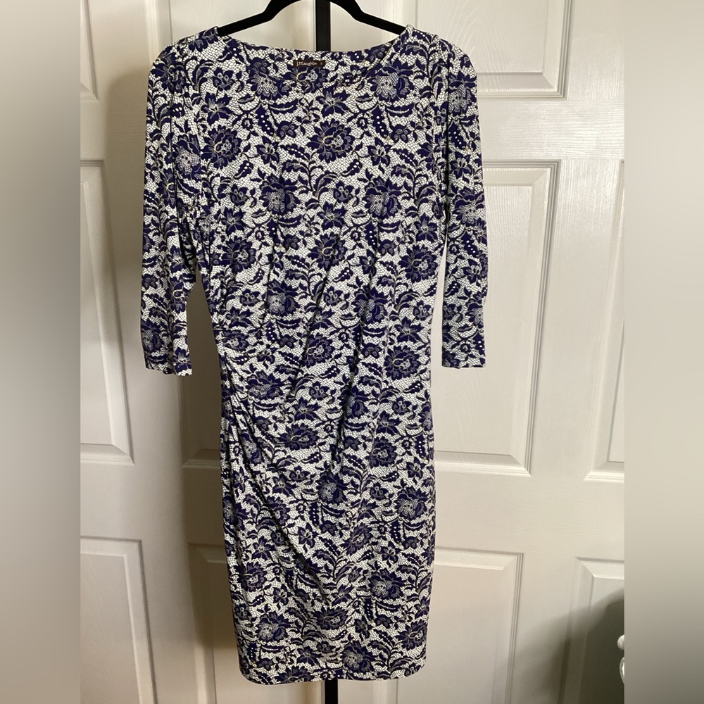 FINAL SALE - Floral Lace Overlay Dress, size Small